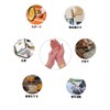 AovYoo Finger Supporter, Joint Compression, Pressure Fingerless Gloves, Pink, Elastic,