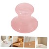 Baluue Facial Massage Tool Rose Quartz Gua Sha for Wrinkle