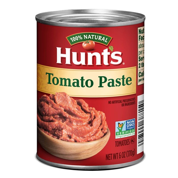 Hunt's Tomato Paste, Keto Friendly, 6 oz, 24 Pack