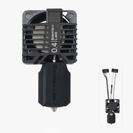 3DTOOLS Bamboo LAB Hardened Steel Complete Hotend Kits Set with Fan for Bambu LAB P1,P1P,P1S 3D Printer 0.4MM