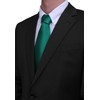 Fabio Farini - Plain-Coloured, Elegant Tie - Choice of Length: