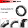 Rear Axle Brake Drum Wheel Seal Bearing Kit with O-Ring