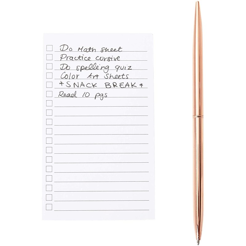 Okuna Outpost Note Cards - Vertical Index Card Layout for