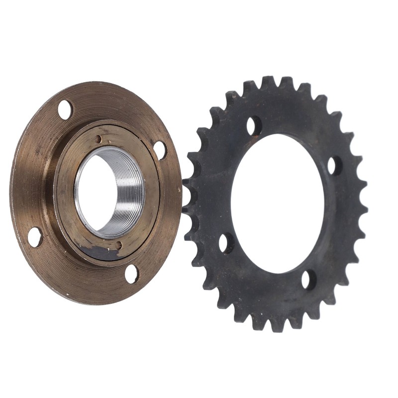 420 29T Sprocket Carbon Steel Toothless Freewheel for ATVs 4