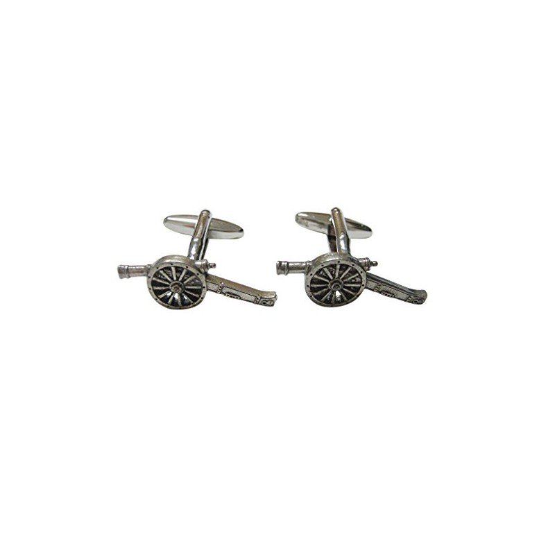 Kiola Designs Retro War Cannon Cufflinks