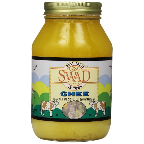 Swad Pure Ghee Clarified Butter, 32 Ounce