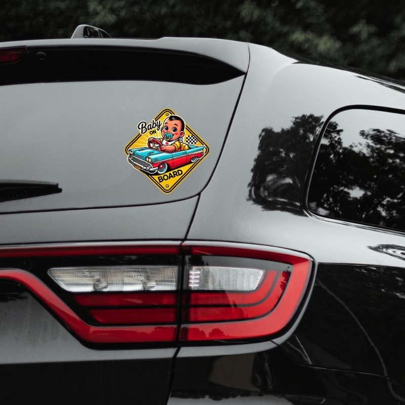 SIGNS THAT POP Baby On Board Signs, Car Essentials -