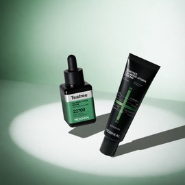 MEDIHEAL [Gift Set] Mediheal Tea Tree X Hyaluronic Acid Soothing Moisture Skincare 2-Piece Set (Serum 40ml + Cream 50ml + Serum 10ml x 3ea)