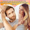 Juego de 8 cepillos de bambú para el cabello, de