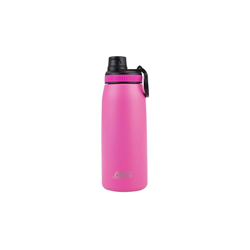Oasis Stainless Steel Double Wall Insulated Sports Bottle with Screw