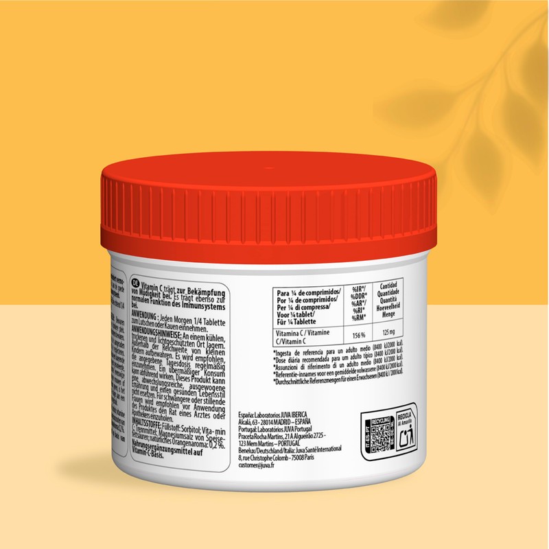 JUVAMINE - Vitamin C 500 mg - 120 Kautabletten -
