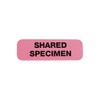 Shared Specimen Medical Healthcare Labels, 0.5 x 1.5 Inch Rectangle,