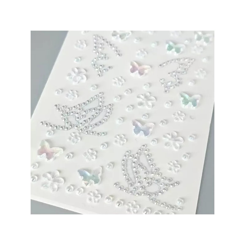 Allpin (다올)큐빅 스티커 블링블링 페이스 메이크업 포인트 (Daol) Cubic Sticker