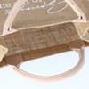 Papierdrachen Gift Bag for Easter Made of Jute - Dimensionally
