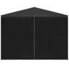 YAFF Party Tent Anthracite Polyethylene 19.7x9.8x8.4ft,Canopies & Gazebos-45102