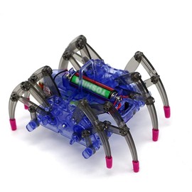DIY Robot Kit Electronic Spider Robot Physics Science Kits Motorized Model Robot Kits Building Robotics Kit Science Toy set with User Manual Build it And Play With it
