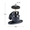 CAMVATE 1/4"-20 Mini Ball Head Ceiling Mount for CCTV and