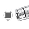 sourcing map 12-Point Socket 1/2" Drive 27mm Deep 45# Steel