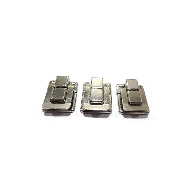 Leather Cue Case Catches, Clips, Clasps, fasteners... Nickel Plated