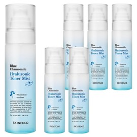 Skinfood Blue Chamomile Hyaluronic Toner Mist, 100ml, 6 pcs / 스킨푸드 블루 캐모마일 히알루로닉 토너 미스트, 100ml, 6개