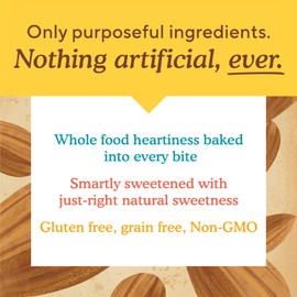 Simple Mills Almond Flour Granola Bars, Chocolate Brownie- Gluten Free, Made with Organic Coconut Oil, Granola Bar Alternative, Healthy Snacks, Paleo Friendly, 6 Ounce (Pack of 1)