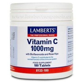 LAMBERTS VIT C 1000MG+BIOFLAVS 180