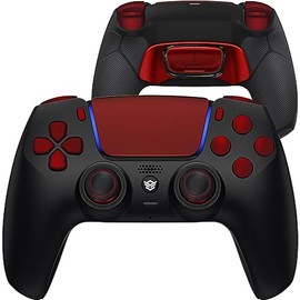 HEXGAMING Ultimate Controller 4 Mappable Paddles  Interchangeable Thumbsticks  Triggers for Customized P5 Controller PC Wireless FPS Esport Gamepad   