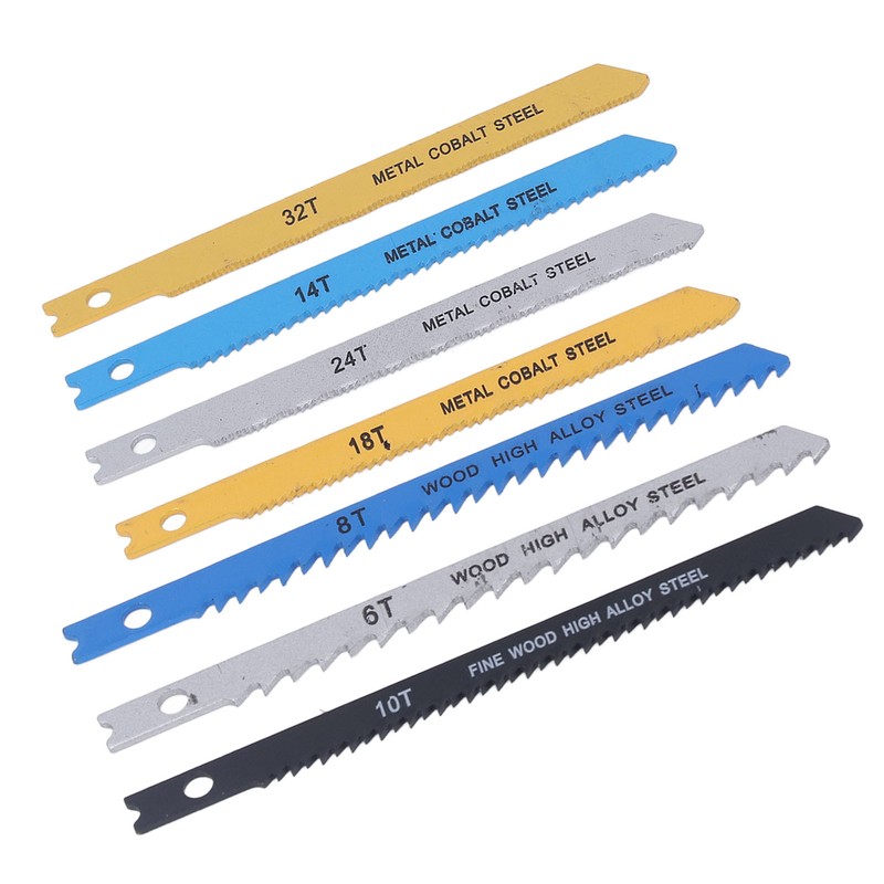 70 Pcs Jigsaw Blade Set 6 8 10 14 18