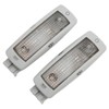 2pcs Rear Reading Dome Light 3B0947291 Gray Shell High Brightness