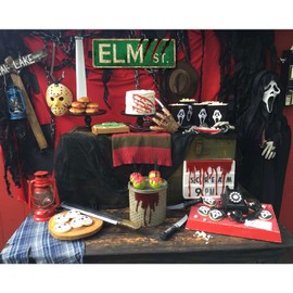flinelife Elm Street Sign,16X6, Horror Street Sign Collection- Perfect For Horror Movie Lovers