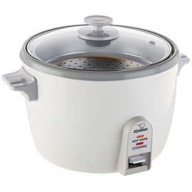 Zojirushi NHS-18 10-Cup (Uncooked) Rice Cooker,White