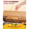 Katbite Parchment Paper Sheets Pop-Up 200 PCS, 12x16 Inches Precut