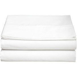 Clara Clark ® Supreme 1800 Collection Single Flat Sheet - King Size, White