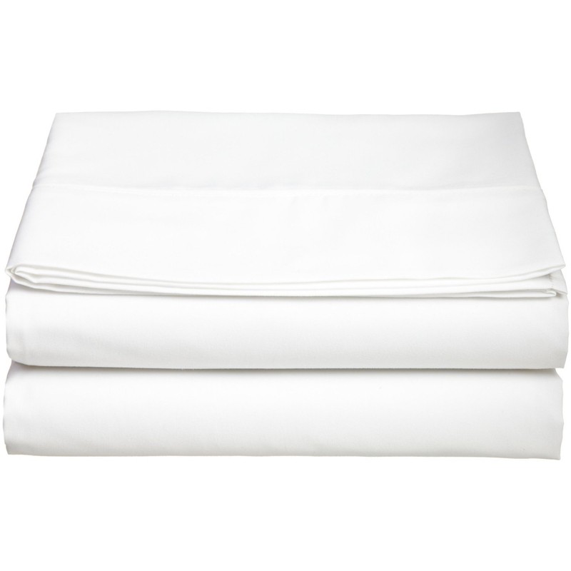 Clara Clark ® Supreme 1800 Collection Single Flat Sheet -