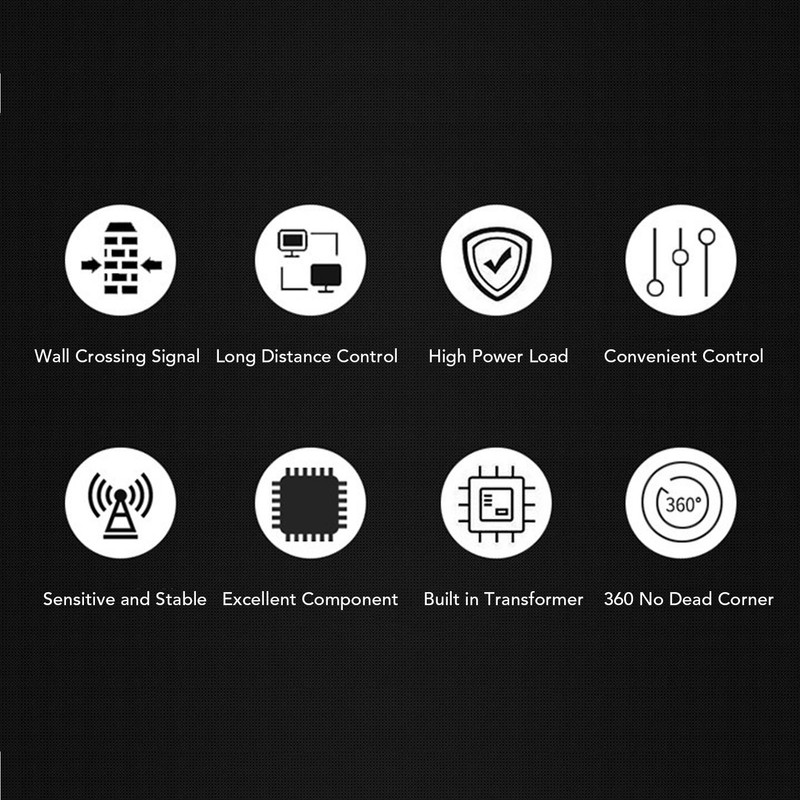 Single Phase Remote Control Switch 1000m Long Distance Smart Power