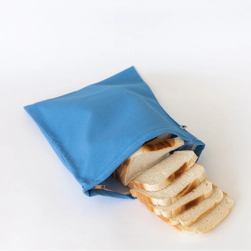 4MyEarth Reusable Cotton Bread Bag, Denim