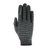 Roeckl Sports running gloves, Java, running unisex finger glove, anthracite