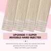 Sweetmet 3rd-Generation Invisible Tape in Hair Extensions Human Hair #60