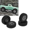 RC Car Rubber Tires Metal Tyre Wheel Full Series Universal