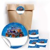 Party Bags Children's Birthday 12 Gift Bags / Natural +