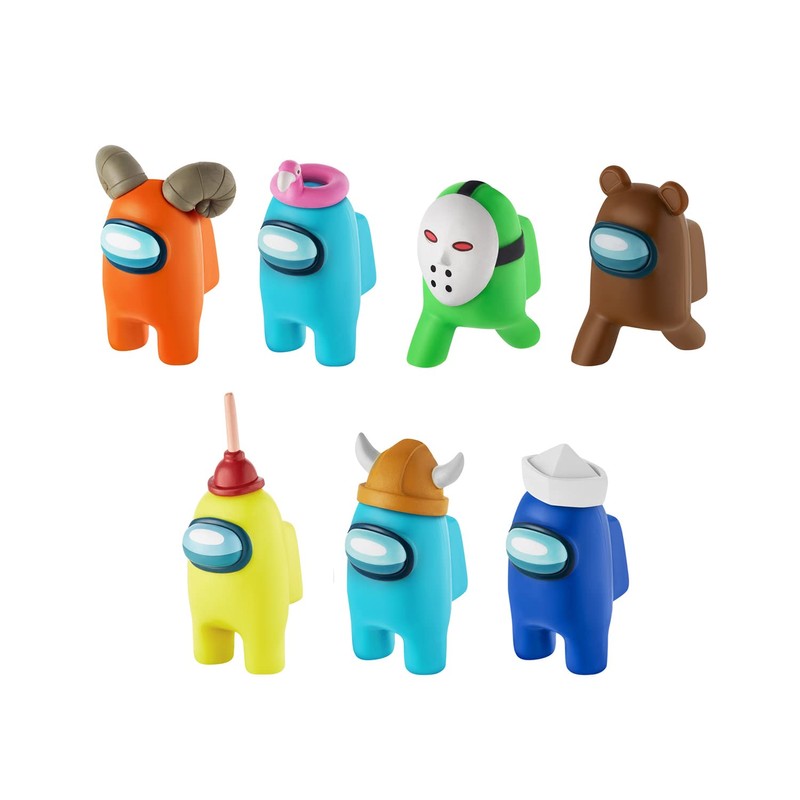 Among Us 3-Pack of Crewmate Figures (Set 1)