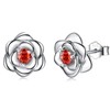 Sterling Silver Stud Earrings for Women Teens Girls, Hypoallergenic Silver