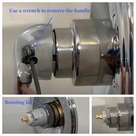 RP46074 Shower Valve Cartridge Repair Assembly Compatible With Delta Shower and Tub 13/14 Series Faucet,Replacement for Monitor Shower Cartridge,Single-Handle Universal Valve Cartridge Repair Kit