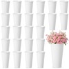 Ninehaoou 24 Pack Flower Buckets 9.84 Inch Plastic Flower Vases