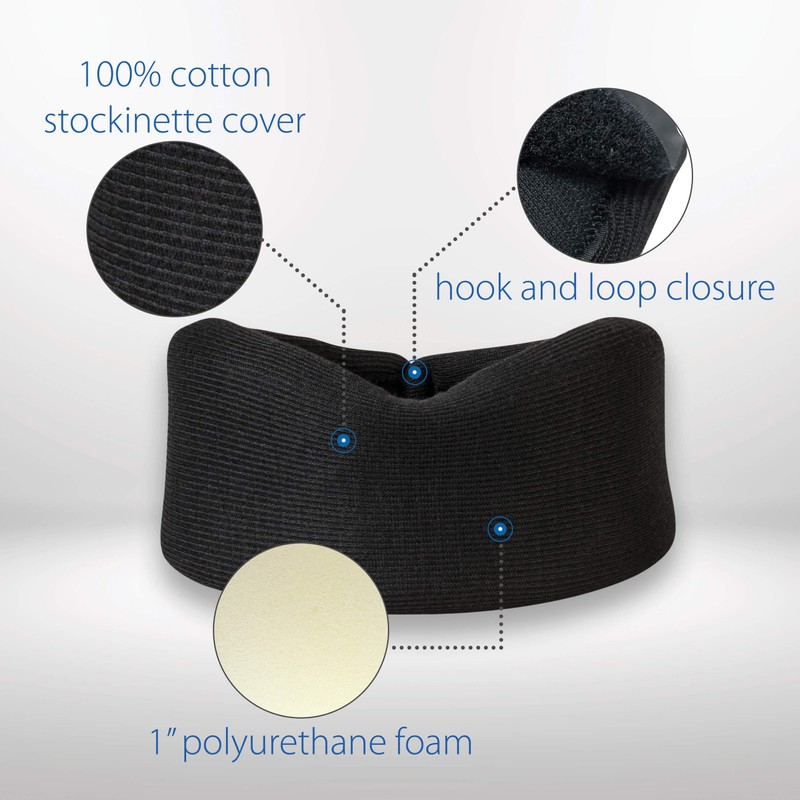 Core Products Soft Foam Cervical Collar Neck Support Brace, Helps