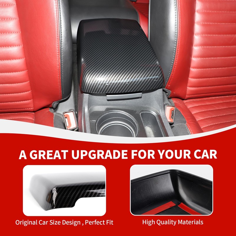 Center Console Cover Armrest Box Waterproof Protector Pet Pad Compatible