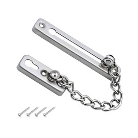 Door Security Chain, Stainless Steel Door Chain, Door Lock Protection Chain, Door Chain Security Lock for Home, Hotel, Interior Doors and Windows