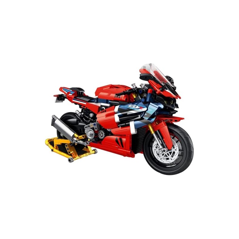 Auspcers Technology Motorcycle Building Blocks for CBR 1000RR, 1017 Pieces