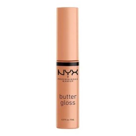 Labial Líquido Nyx Butter Gloss Cobertura Ligera A Media 8ml Color Fortune cookie                                                                     