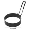 4 Pack Egg Rings for Frying Eggs, 3.5" Nonstick Egg